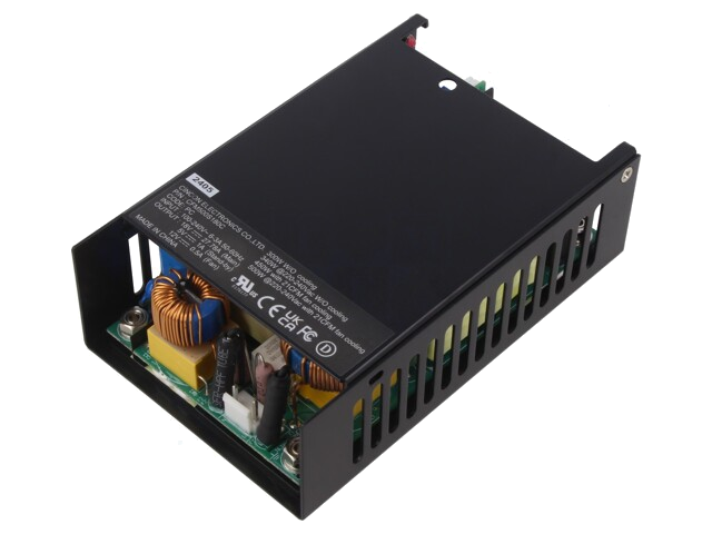 Voedingseenheid: schakelende; open; 500W; 80÷264VAC; 18VDC; 18,33A Voedingseenheid: schakelende; open; 500W; 80÷264VAC; 18VDC; 18,33A
